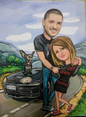 Шаржове по поръчка