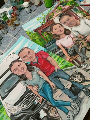 Шаржове по поръчка