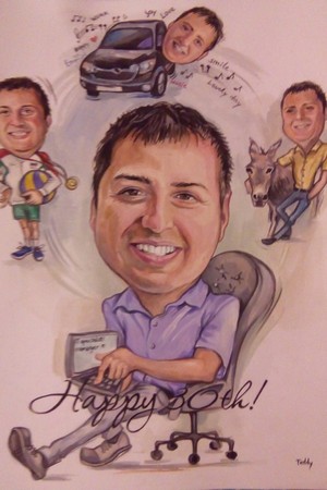 Шаржове по поръчка